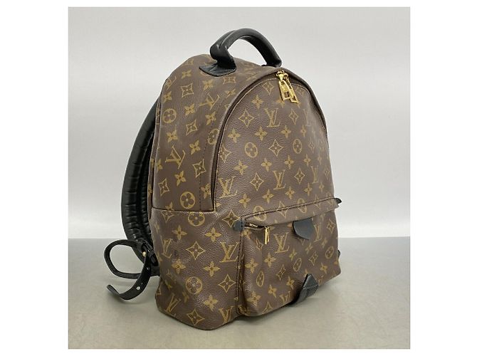 Mochila Louis Vuitton Monogram Palm Springs MM Castaño - vista 2