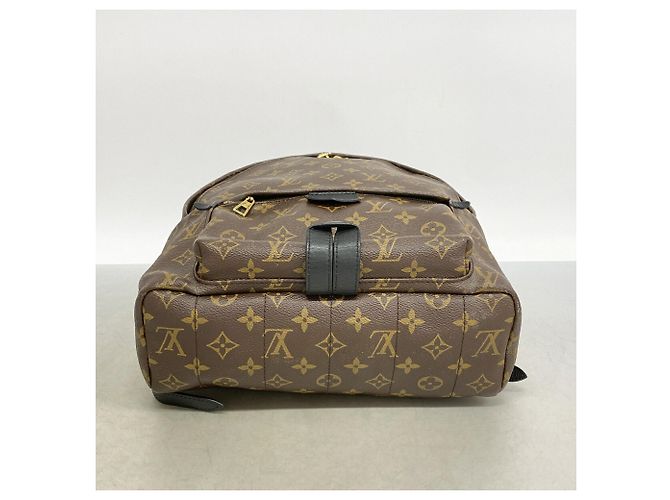 Mochila Louis Vuitton Monogram Palm Springs MM Castaño - vista 3