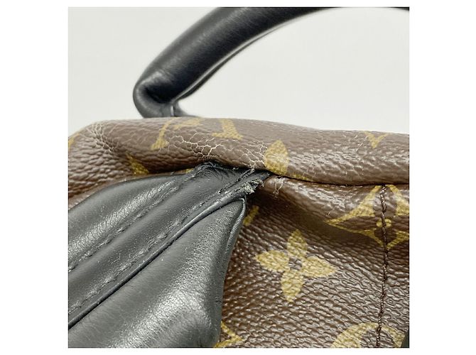 Mochila Louis Vuitton Monogram Palm Springs MM Castaño - vista 8