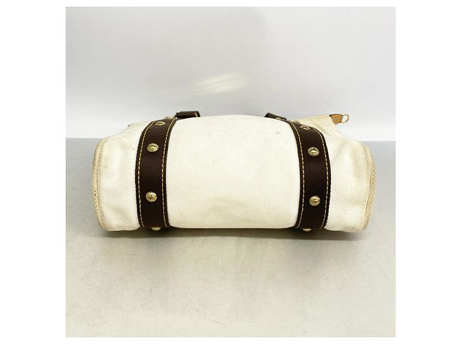 Borsa Tote Louis Vuitton Antigua Cabas MM Crudo - vista 3