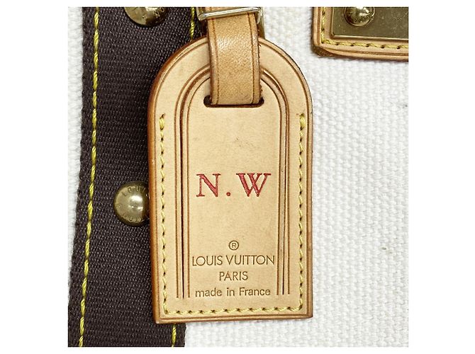 Borsa Tote Louis Vuitton Antigua Cabas MM Crudo - vista 6