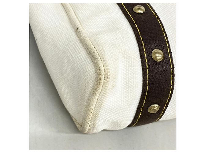Borsa Tote Louis Vuitton Antigua Cabas MM Crudo - vista 7