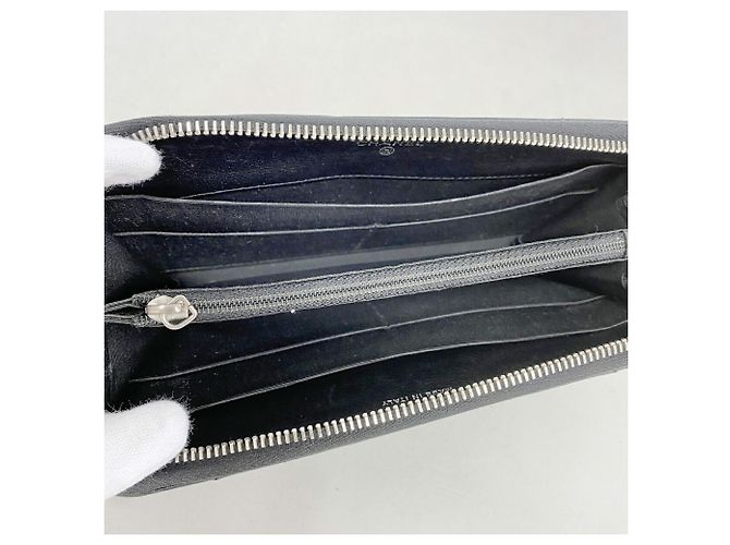 Chanel Black Long Wallet - view 3