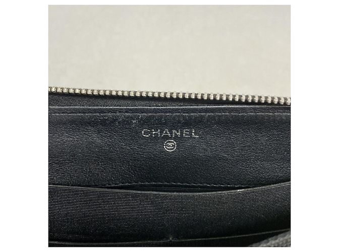 Chanel Black Long Wallet - view 4