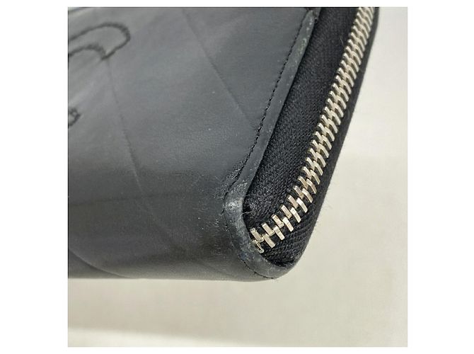 Chanel Black Long Wallet - view 5