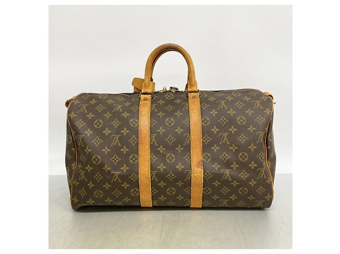 Keepall Louis Vuitton Boston Bag Braun - Ansicht 12