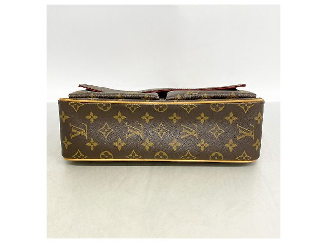 Bolsa de Ombro Louis Vuitton Monogram Vivacite MM Marrom - vista 3