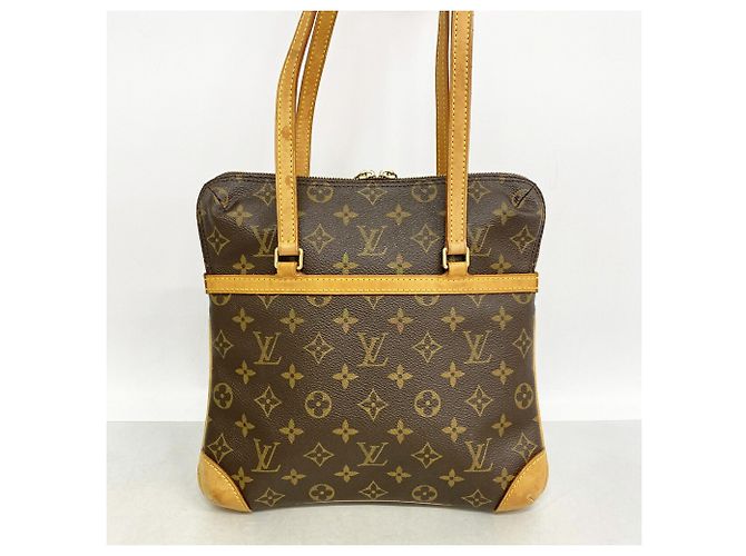 Borsa Tote Louis Vuitton Monogram Coussin GM Marrone - vista 10