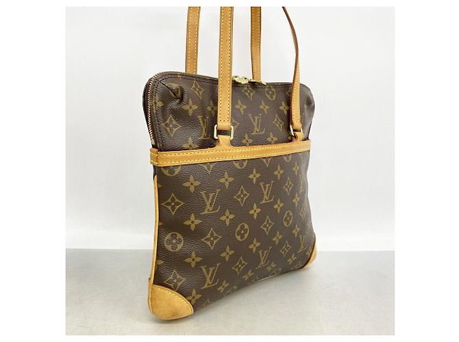 Borsa Tote Louis Vuitton Monogram Coussin GM Marrone - vista 2