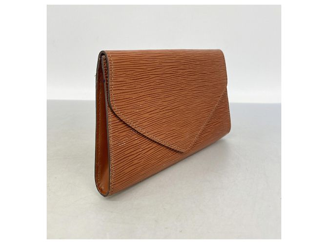 Pouch Louis Vuitton Epi Art Deco Marrone - vista 2