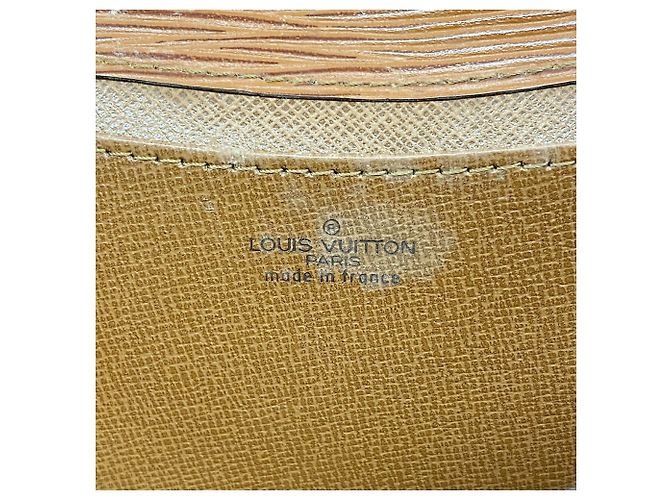 Pouch Louis Vuitton Epi Art Deco Marrone - vista 5