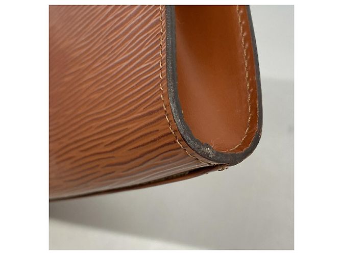 Pouch Louis Vuitton Epi Art Deco Marrone - vista 6
