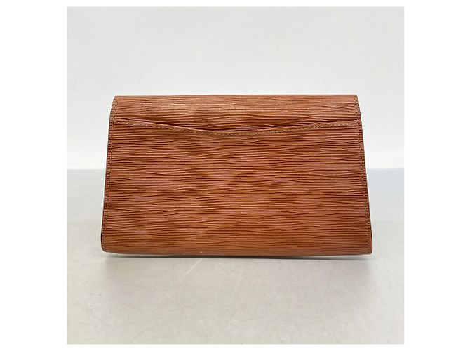 Pouch Louis Vuitton Epi Art Deco Marrone - vista 9