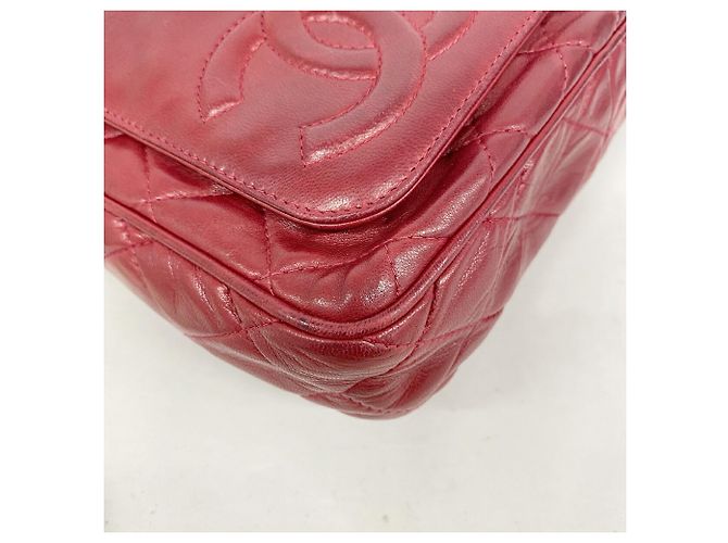 Chanel Matelassé Schultertasche Rot - Ansicht 6