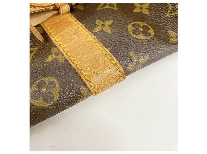 Louis Vuitton Boston Monogram Keepall Bandoulière 60 Braun - Ansicht 13