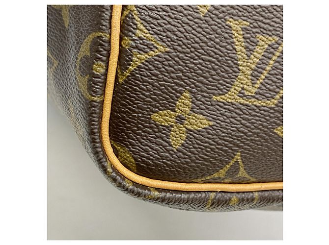 Louis Vuitton Boston Monogram Keepall Bandoulière 55 Braun - Ansicht 10