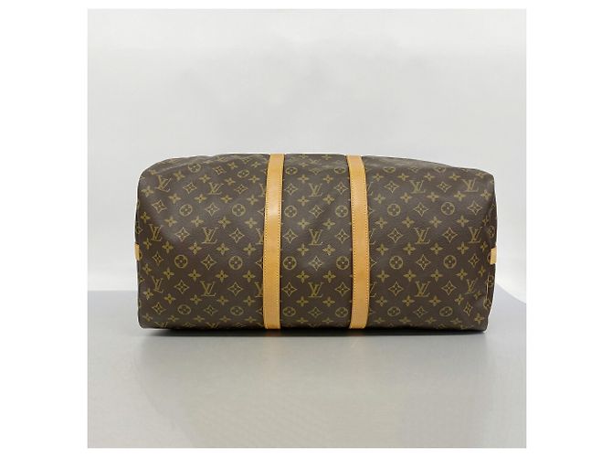 Louis Vuitton Boston Monogram Keepall Bandoulière 55 Braun - Ansicht 3