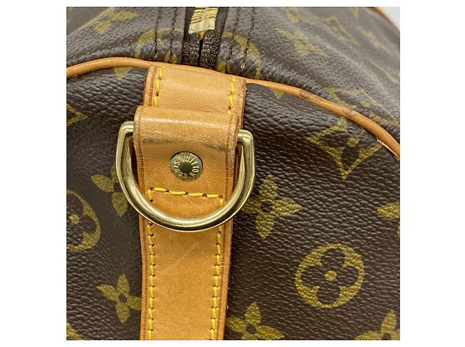 Louis Vuitton Boston Monogram Keepall Bandoulière 55 Braun - Ansicht 6