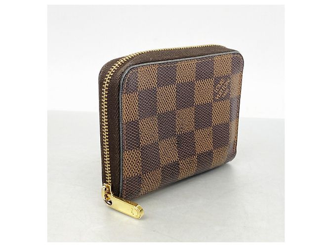 Monedero Louis Vuitton Damier Zippy Rosa Damier ebene - vista 2