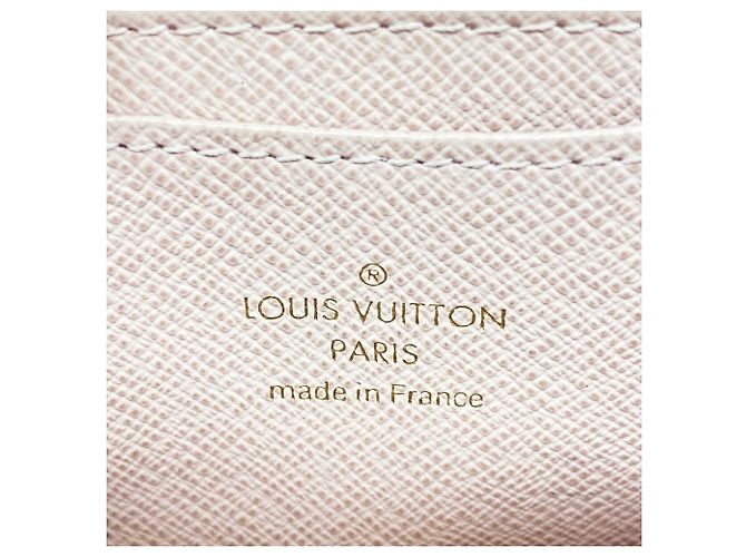 Monedero Louis Vuitton Damier Zippy Rosa Damier ebene - vista 4