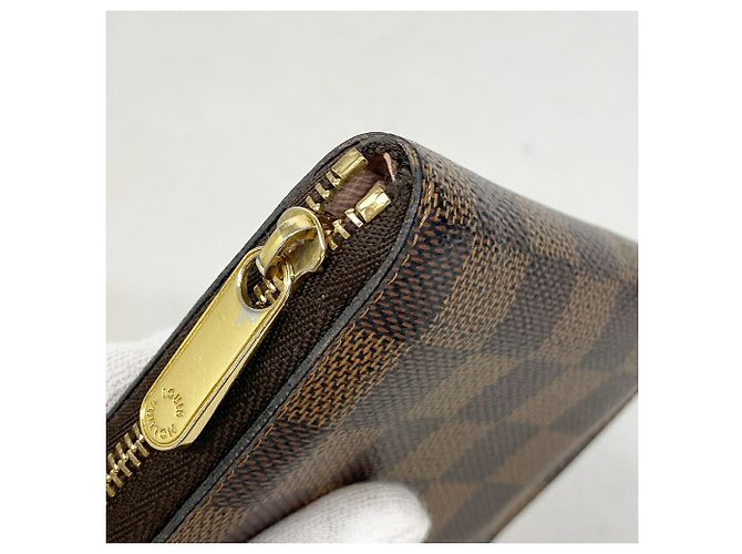 Monedero Louis Vuitton Damier Zippy Rosa Damier ebene - vista 6