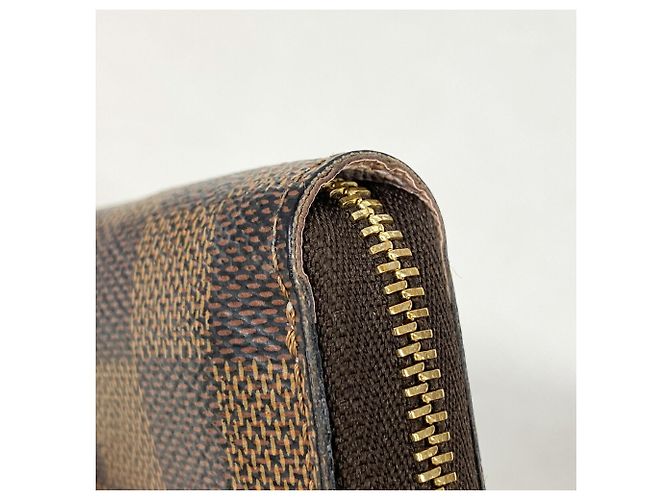 Monedero Louis Vuitton Damier Zippy Rosa Damier ebene - vista 7