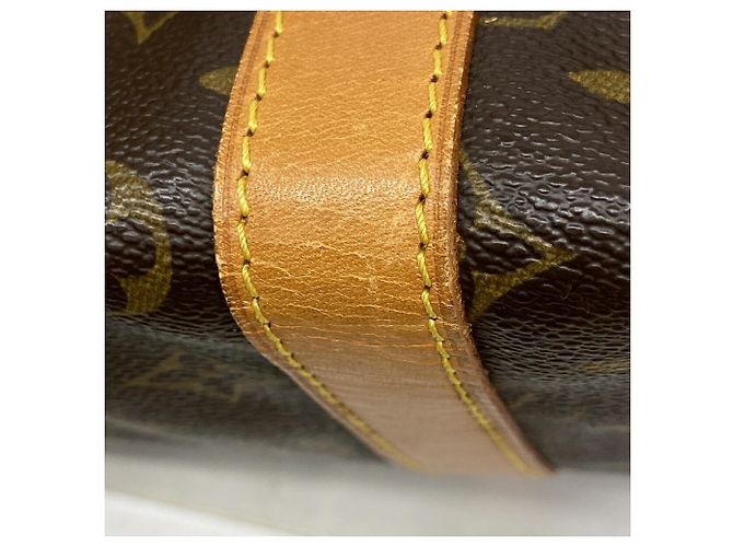 Louis Vuitton Boston Monogram Keepall 55 Marron - vue 6