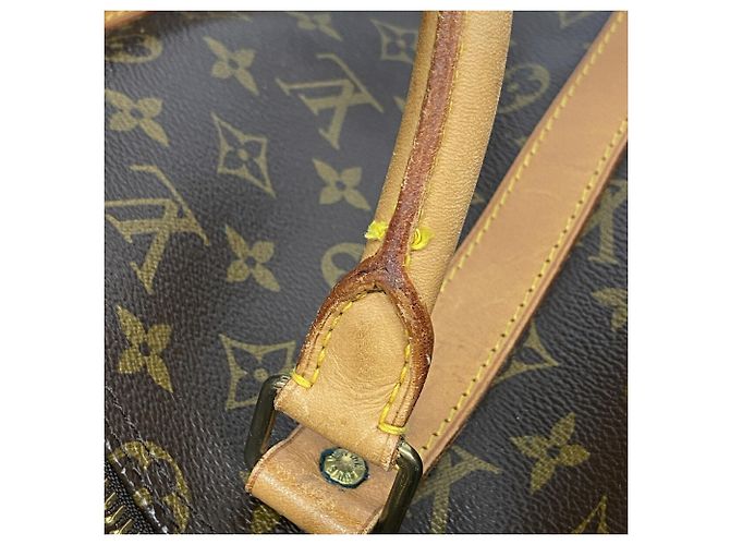 Louis Vuitton Boston Monogram Keepall 55 Marron - vue 7