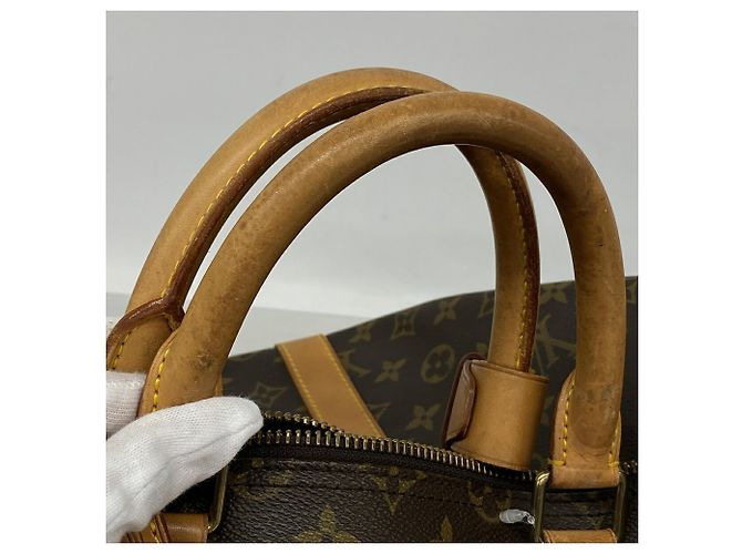 Louis Vuitton Boston Monogram Keepall 55 Marron - vue 8