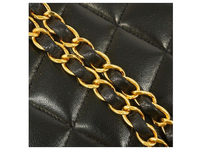 Chanel Diana Chain Schultertasche Schwarz - Ansicht 7