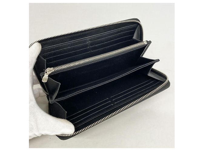 Louis Vuitton Epi Zippy Wallet M61857 Noir Schwarz - Ansicht 3