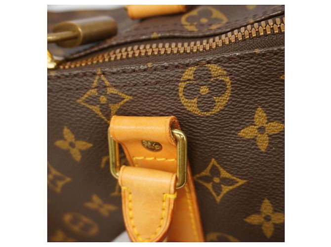 Louis Vuitton Boston Monogram Keepall 45 Marron - vue 13