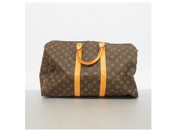 Louis Vuitton Boston Monogram Keepall 45 Marron - vue 15