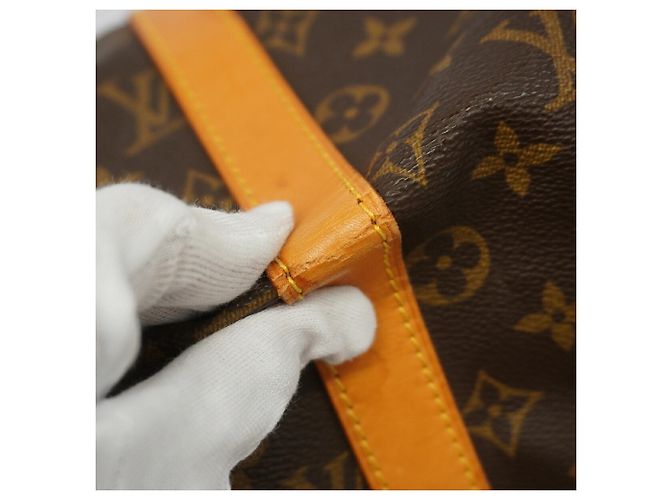 Louis Vuitton Boston Monogram Keepall 45 Marron - vue 6