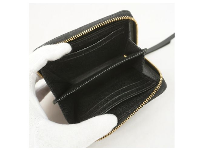 Portamonete Zippy Monogram Empreinte Louis Vuitton Nero - vista 3