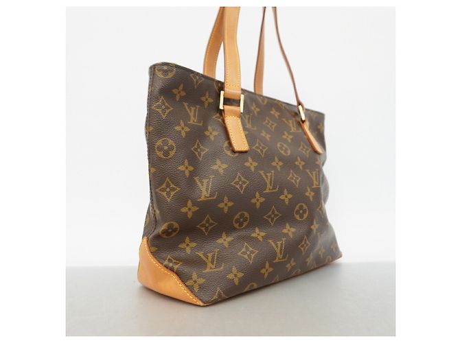 Saco Cabas Piano Monogram Louis Vuitton Marrom - vista 2