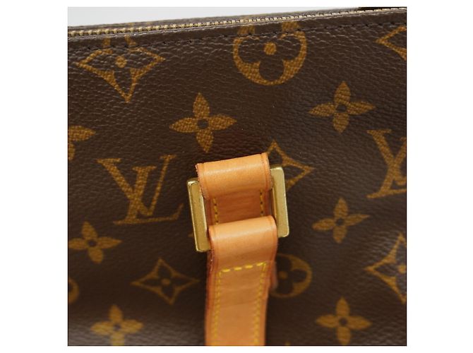 Saco Cabas Piano Monogram Louis Vuitton Marrom - vista 8