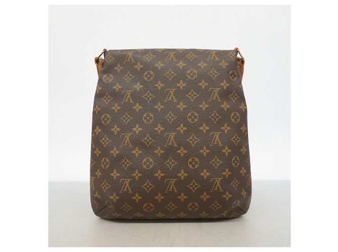 Louis Vuitton Monogram Musette Schultertasche Braun - Ansicht 11