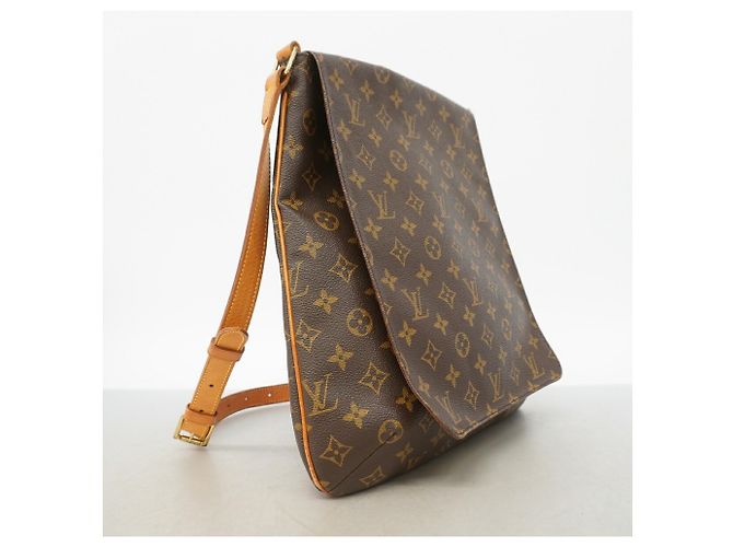 Louis Vuitton Monogram Musette Schultertasche Braun - Ansicht 2