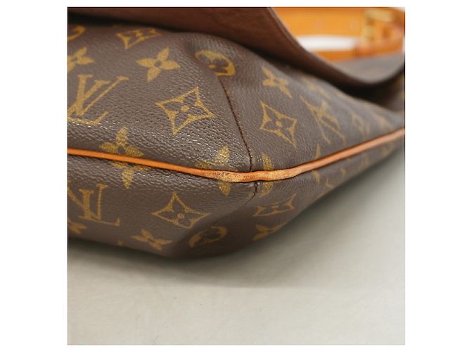 Louis Vuitton Monogram Musette Schultertasche Braun - Ansicht 7
