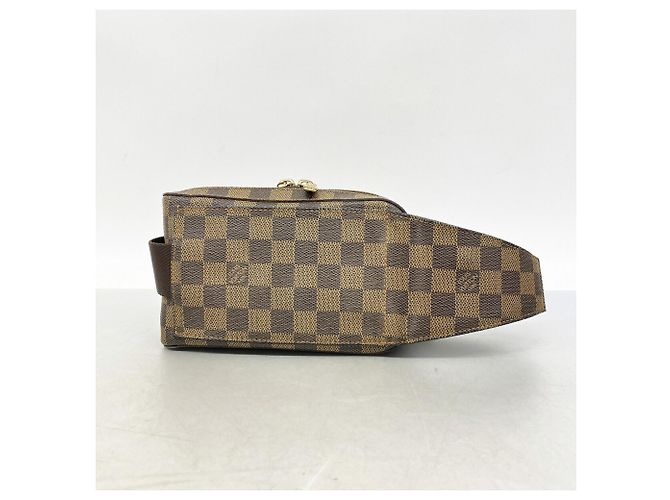 Borsa a tracolla Louis Vuitton Damier Geronimos N51994 in Ebene Damier ebene - vista 10