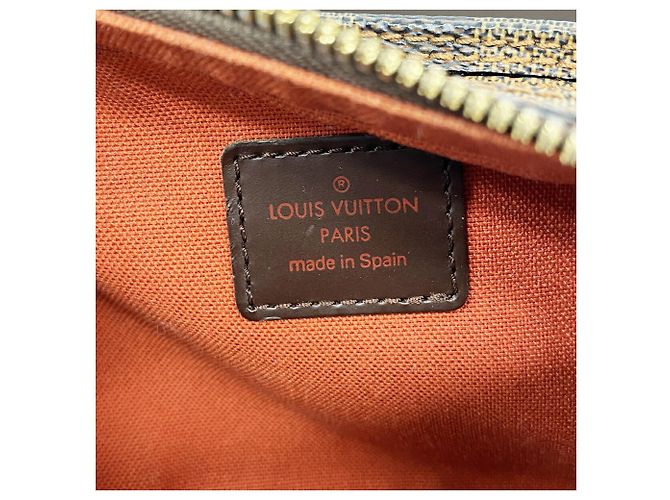Borsa a tracolla Louis Vuitton Damier Geronimos N51994 in Ebene Damier ebene - vista 5