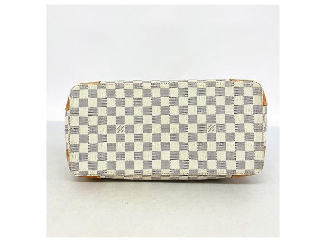 Louis Vuitton Damier Azur Hampstead MM Tote Bag Weiß - Ansicht 3