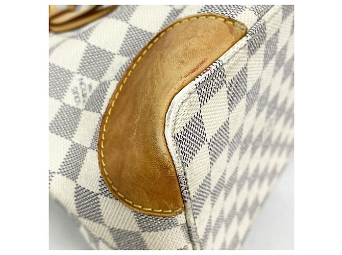 Louis Vuitton Damier Azur Hampstead MM Tote Bag Weiß - Ansicht 6