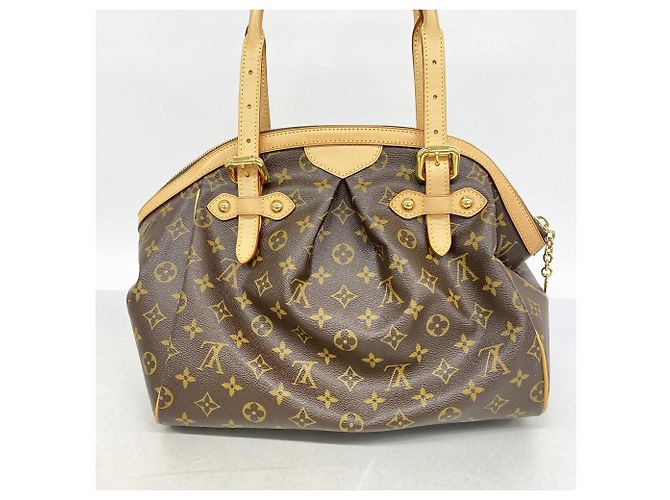 Borsa a tracolla Louis Vuitton Monogram Tivoli GM Marrone - vista 8