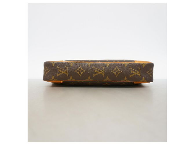 Borsa a pochette Louis Vuitton Monogram Marly Dragonne GM Marrone - vista 3