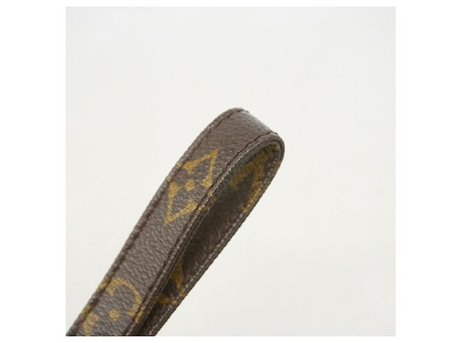 Borsa a pochette Louis Vuitton Monogram Marly Dragonne GM Marrone - vista 8