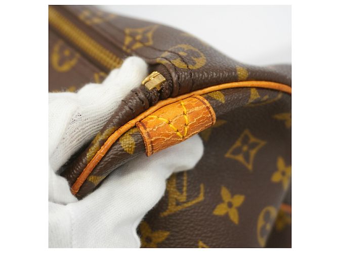 Louis Vuitton Boston Monogram Keepall 50 Marron - vue 11