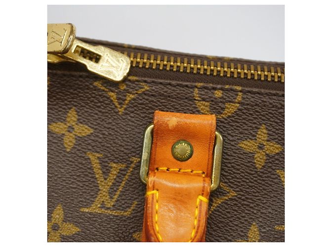 Louis Vuitton Boston Monogram Keepall 50 Marron - vue 13