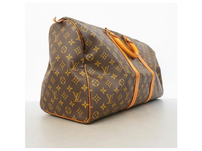 Louis Vuitton Boston Monogram Keepall 50 Marron - vue 2